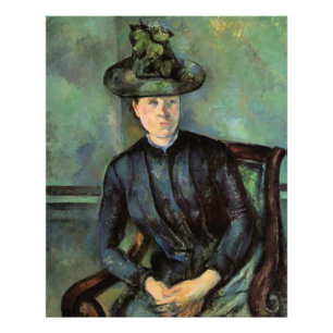 Foto Senhora Cezanne com Chapéu Verde,