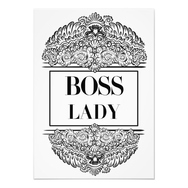 Foto Senhora Chefe - Empoderamento Elegante (Frente)