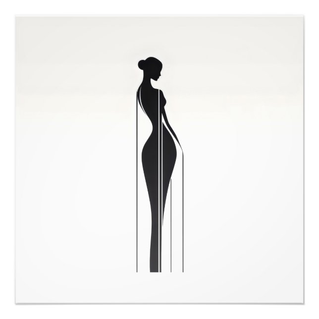 Foto Senhora Minimalista (Frente)