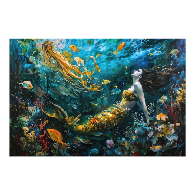 Foto “Seraphina” – Bela Sereia Mística (Frente)