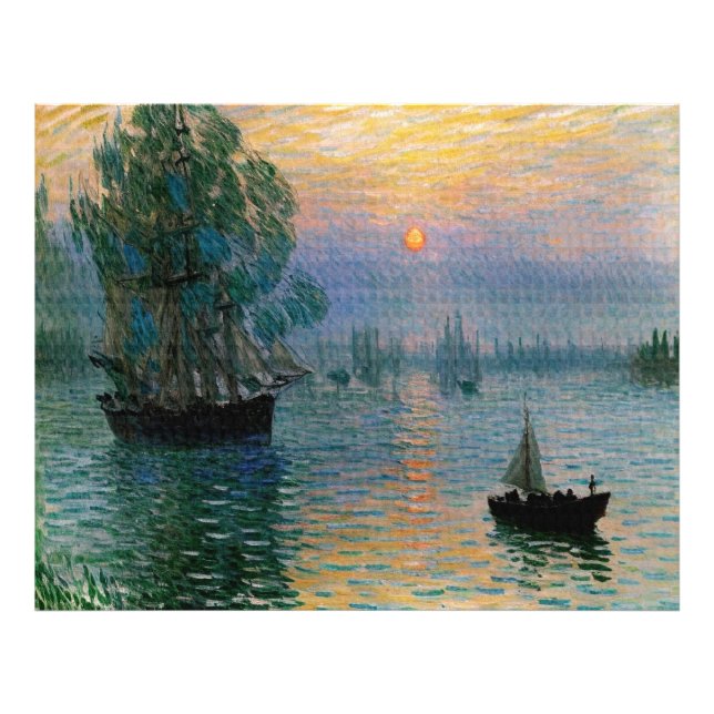Foto Serene Morning Maritime Journey (Frente)