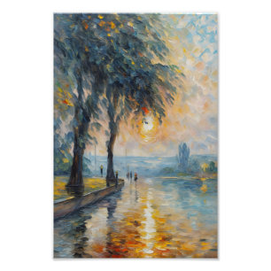 Foto Serene Sunset por Impressionista de Água Arte Pais