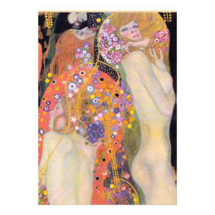 Foto Serpentes de Água, Gustav Klimt