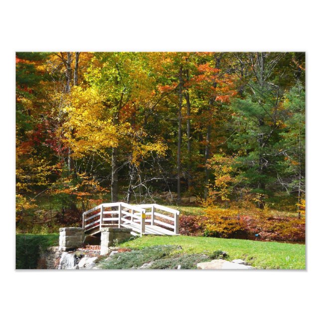 Foto Sete Primaveras Caindo Ponte I Autumn Landscape (Frente)