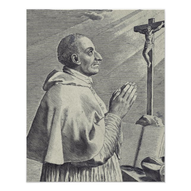 Foto Seu Santo Eminente Charles Borromeo (Frente)