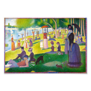 Foto Seurat La Grande Jatte Impressão