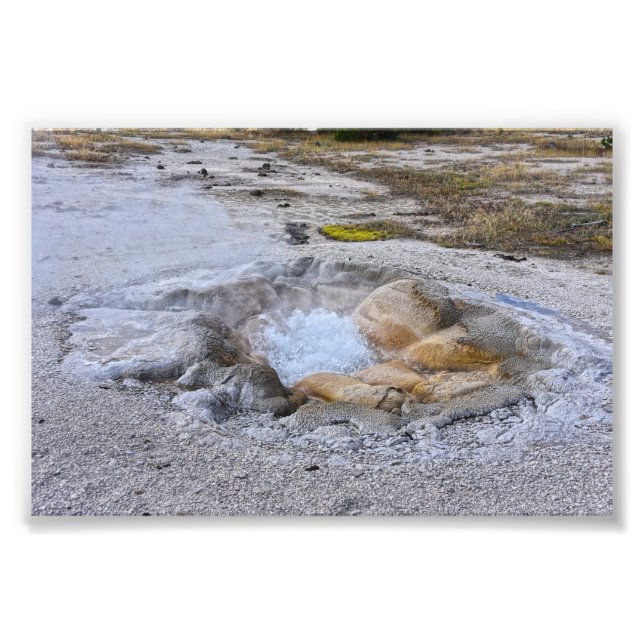 Foto Shell Primavera no Parque Nacional de Yellowstone, (Frente)