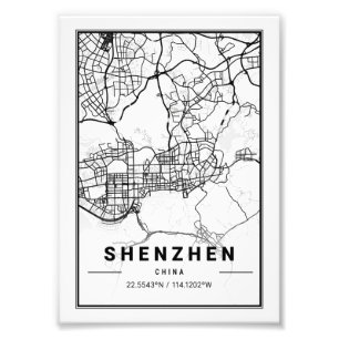Foto Shenzhen - China - China Light City Map