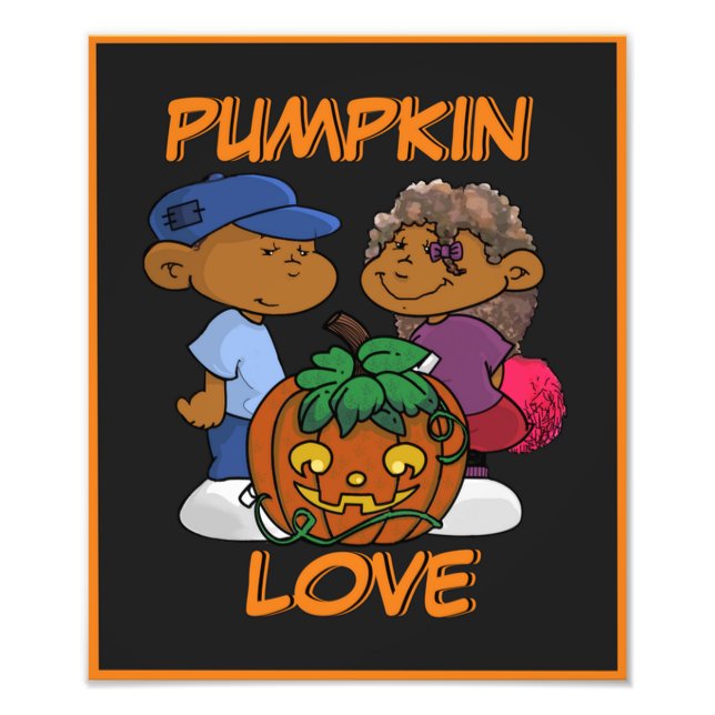 Foto Short Sleevez | Pumpkin Love Poster (Frente)