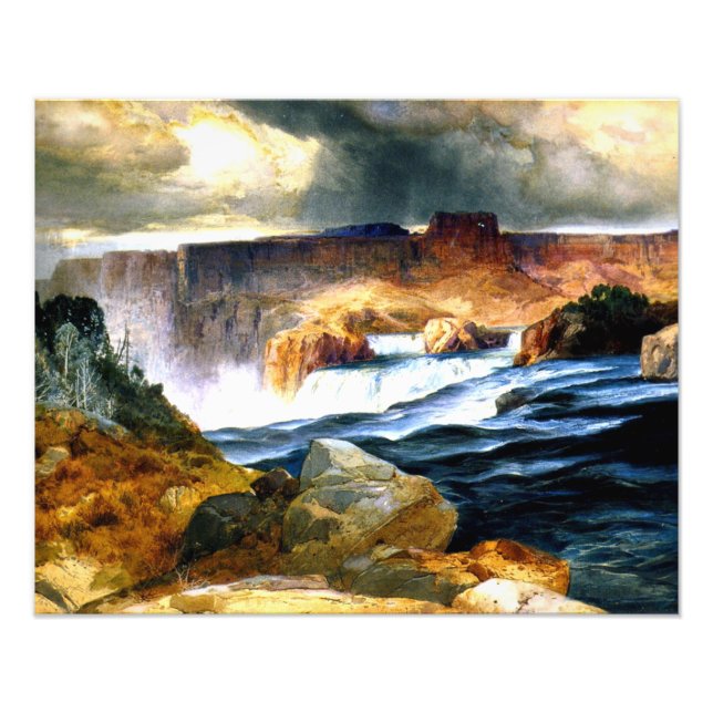 Foto Shoshone Falls, Cobra River, Idaho (Frente)