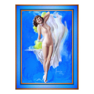 Foto Showgirl pelo artista americano Rolf Armstrong