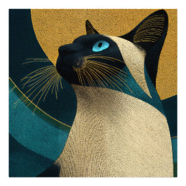 Foto Siamese Mosaic Portrait