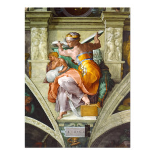 Foto Sibyl Líbia por Michelangelo