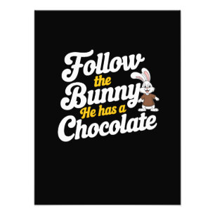 Foto Siga O Coelho Da Páscoa Que Ele Tem O Chocolate