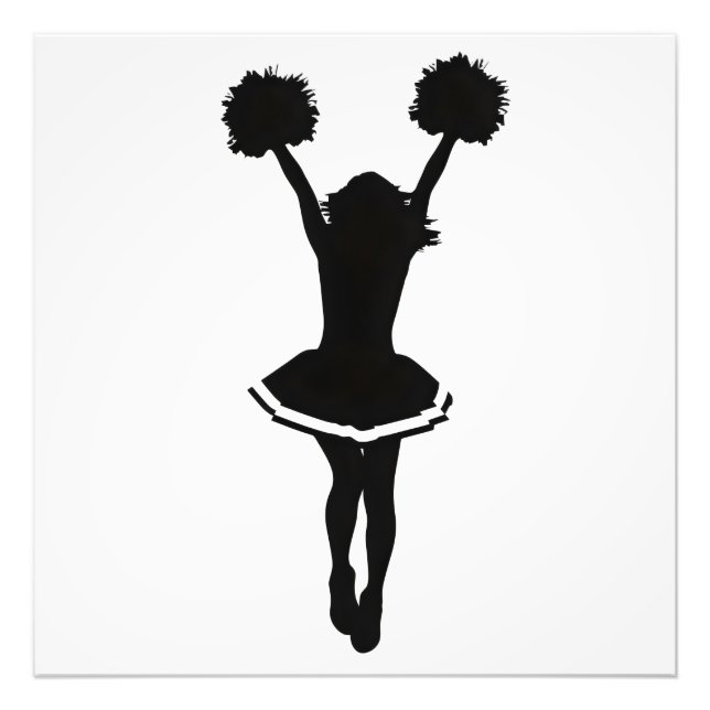 Foto Silhouette cheerleader (Frente)