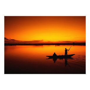 Foto Silhueta De Barcos Solares, Removendo-16497