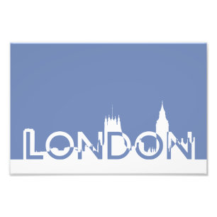 Foto silhueta de Londres