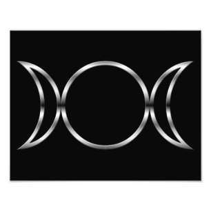 Foto Símbolo de Deusa Tripla do Pagan Falln