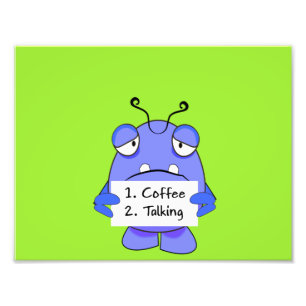 Foto Símbolo De Regras De Café De Manhã De Monstro A