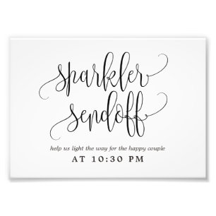 Foto Símbolo de Sendoff do Sparkler de COR e TAMANHO E