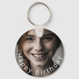 Foto: Simple Happy Birthday Chaveiro