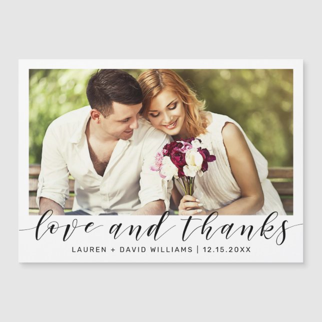 Foto Simples, Casamento Branco Com Script Preto Ob (Frente)