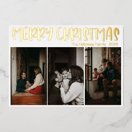 Foto Simples de Natal Três | DOURADO