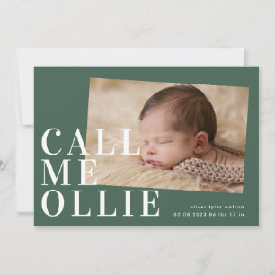 Foto Simples e Barrada Verde - Chamem-me Nasciment