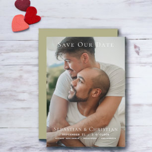 Foto Simples Salvar A Data Casamento