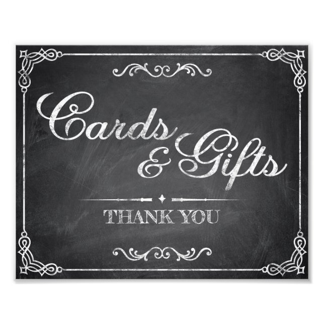 Foto Sinais de casamento - quadro-pessoal - Cartões e p (Frente)