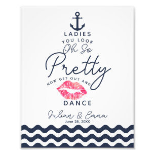 Foto Sinal de banheiro feminino de casamento engraçado