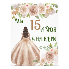 Foto Sinal de boas-vindas da Quinceañeras