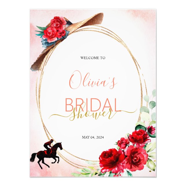 Foto Sinal de boas-vindas do Chá de panela Derby (Frente)