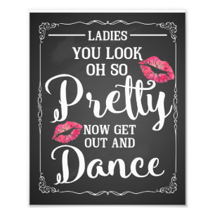 Foto Sinal de casa-de-banho feminino engraçado