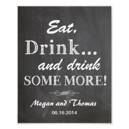 Foto Sinal de casamento Estilo de quadro engraçado Come