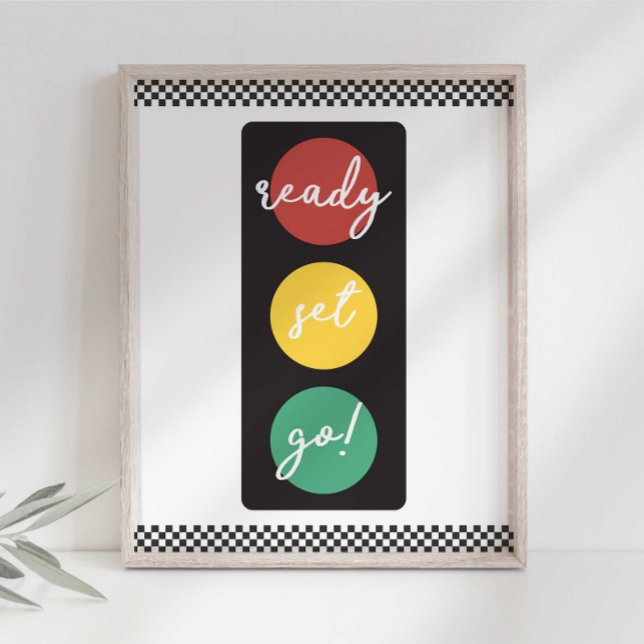 Foto Sinal de Festa de Carro de Raça de Pronto Definir (Criador carregado)