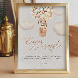 Foto Sinal de Fralda Raffle dos Balões do Urso