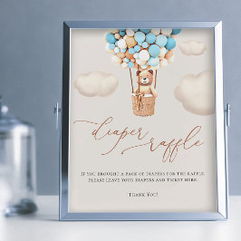 Foto Sinal de Fralda Raffle dos Balões do Urso