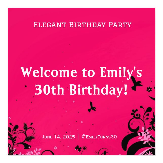 Foto Sinal de Pedestal de Boas-vindas da bolsa mensagei (Frente)