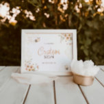 Foto Sinal Personalizado de Chá de fraldas de Abelhas d<br><div class="desc">Bem-vindos convidados para a sua doce celebração com o nosso Sinal Personalizado de Chá de fraldas Floral Honey Bumble Bee Abraçando um tema delicioso de abelhas, este sinal é a adição perfeita à sua mamãe para abelha ou chá de abelha. Quer você esteja planejando um chá de fraldas de boho,...</div>