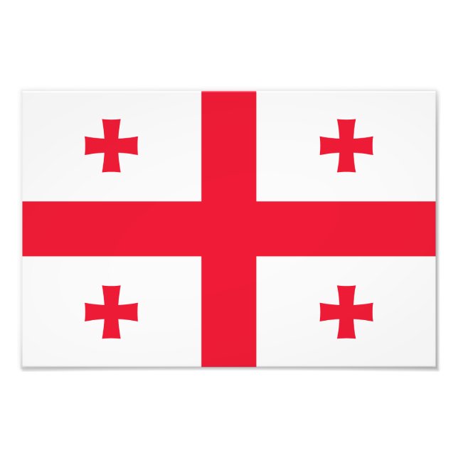 Foto Sinalizador da Geórgia (Frente)