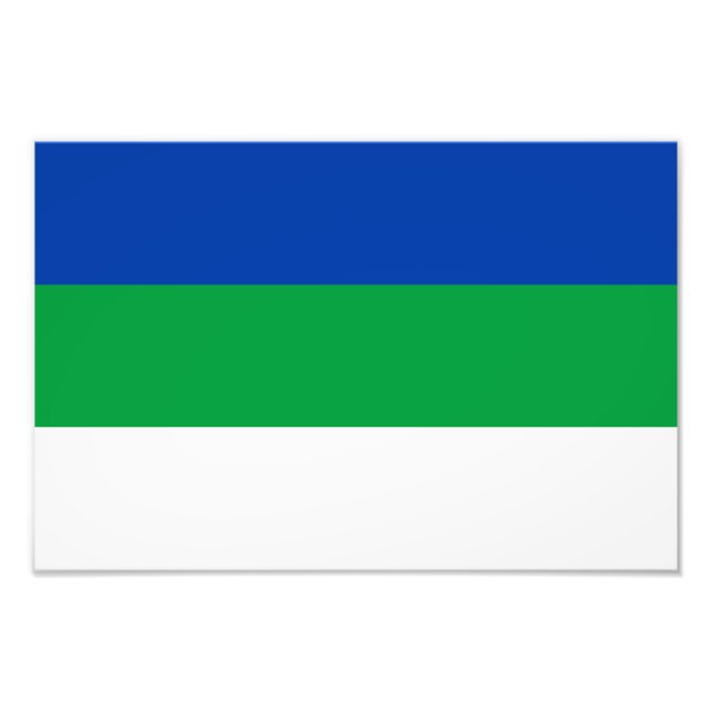 Foto Sinalizador da República do Komi (Frente)