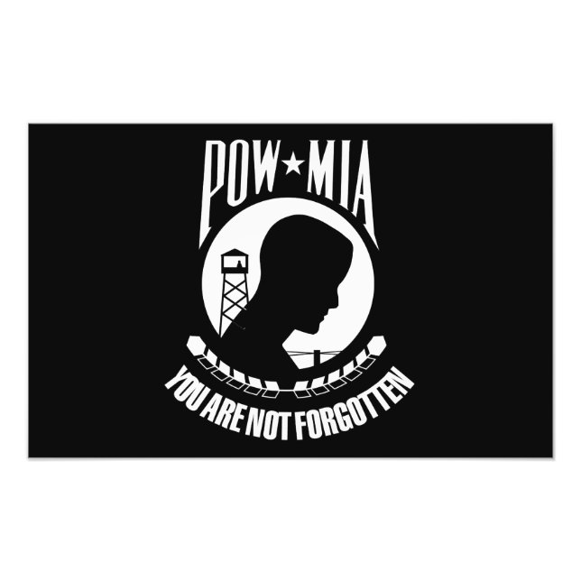 Foto Sinalizador POW-MIA (Frente)
