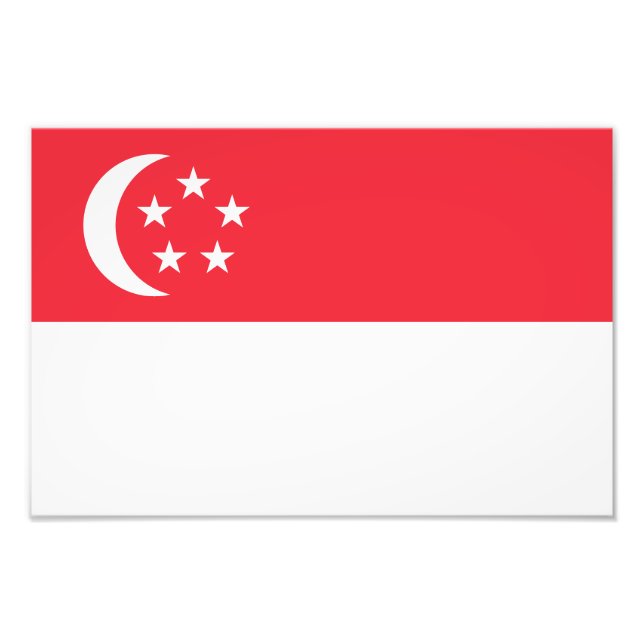 Foto Singapore Flag (Frente)