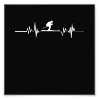 Skier Heartbeat Esqui Snowboard Esportes de invern