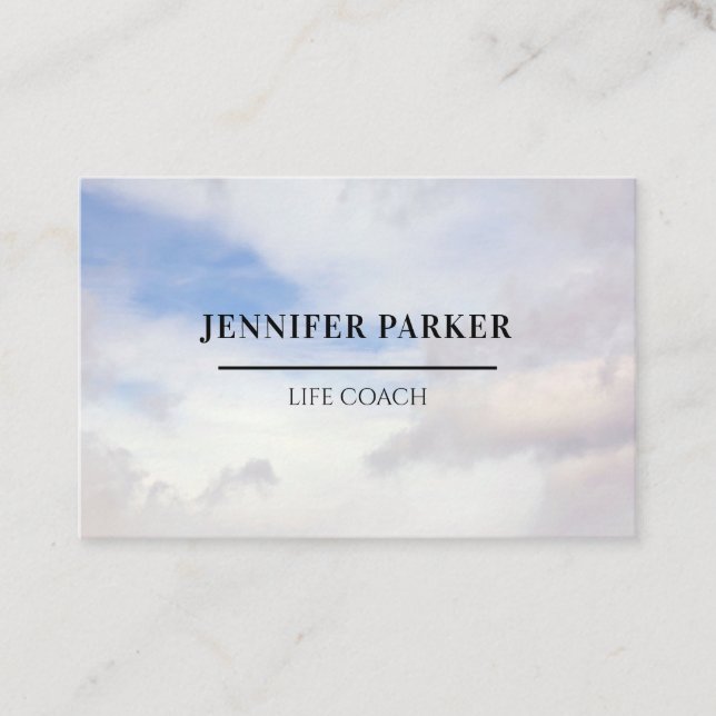 Foto: Sky Visitenkarte Cartão de visita (Frente)