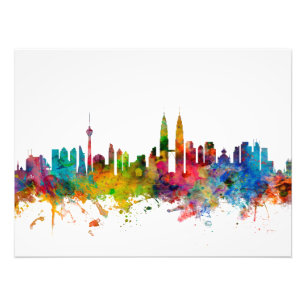 Foto Skyline de Kuala Lumpur Malaysia