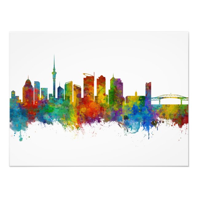 Foto Skyline Nova Zelândia (Frente)