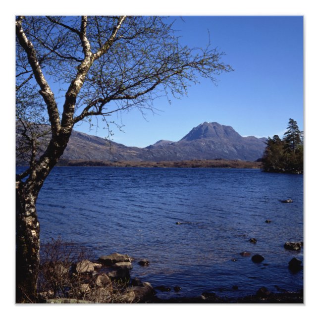 Foto Slioch Loch Maree Wester Ross Escócia (Frente)