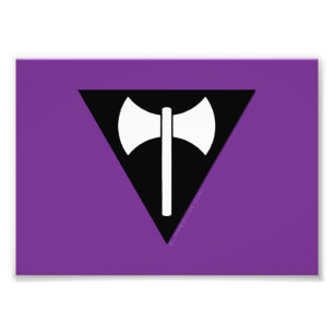 Foto SlipperyJoe, bandeira do orgulho lésbica poderosa 